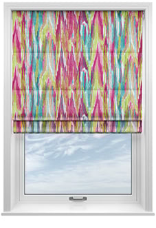 Bombay Velvet, Pop Fusion - Motorised Roman Blind